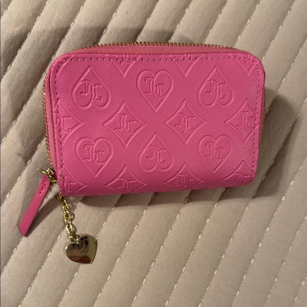 Juicy Couture Pink Embossed Wallet - Picture 5 of 9
